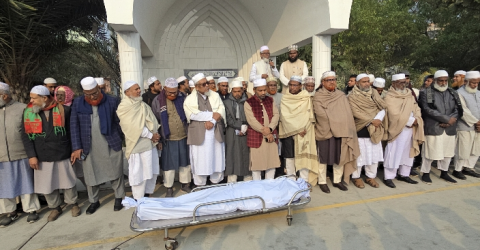 কুষ্টিয়া জেলা জামায়াতের আমীর অধ্যাপক মাওলানা আবুল হাশেমের জানাজা ও দাফন সম্পন্ন