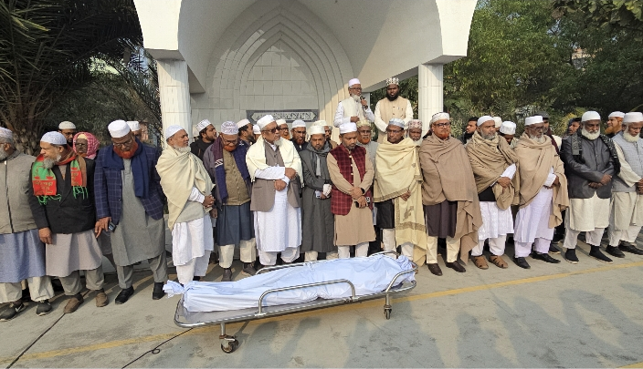 কুষ্টিয়া জেলা জামায়াতের আমীর অধ্যাপক মাওলানা আবুল হাশেমের জানাজা ও দাফন সম্পন্ন