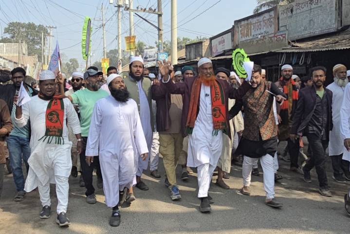 কুষ্টিয়া–৪ আসনে হাতপাখার গণসংযোগে ব্যস্ত আনোয়ার খান