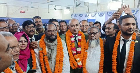 কুষ্টিয়া আইনজীবী সমিতির নির্বাচন || আবু সাঈদ সভাপতি || শাতিল মাহমুদ সাধারণ সম্পাদক ​