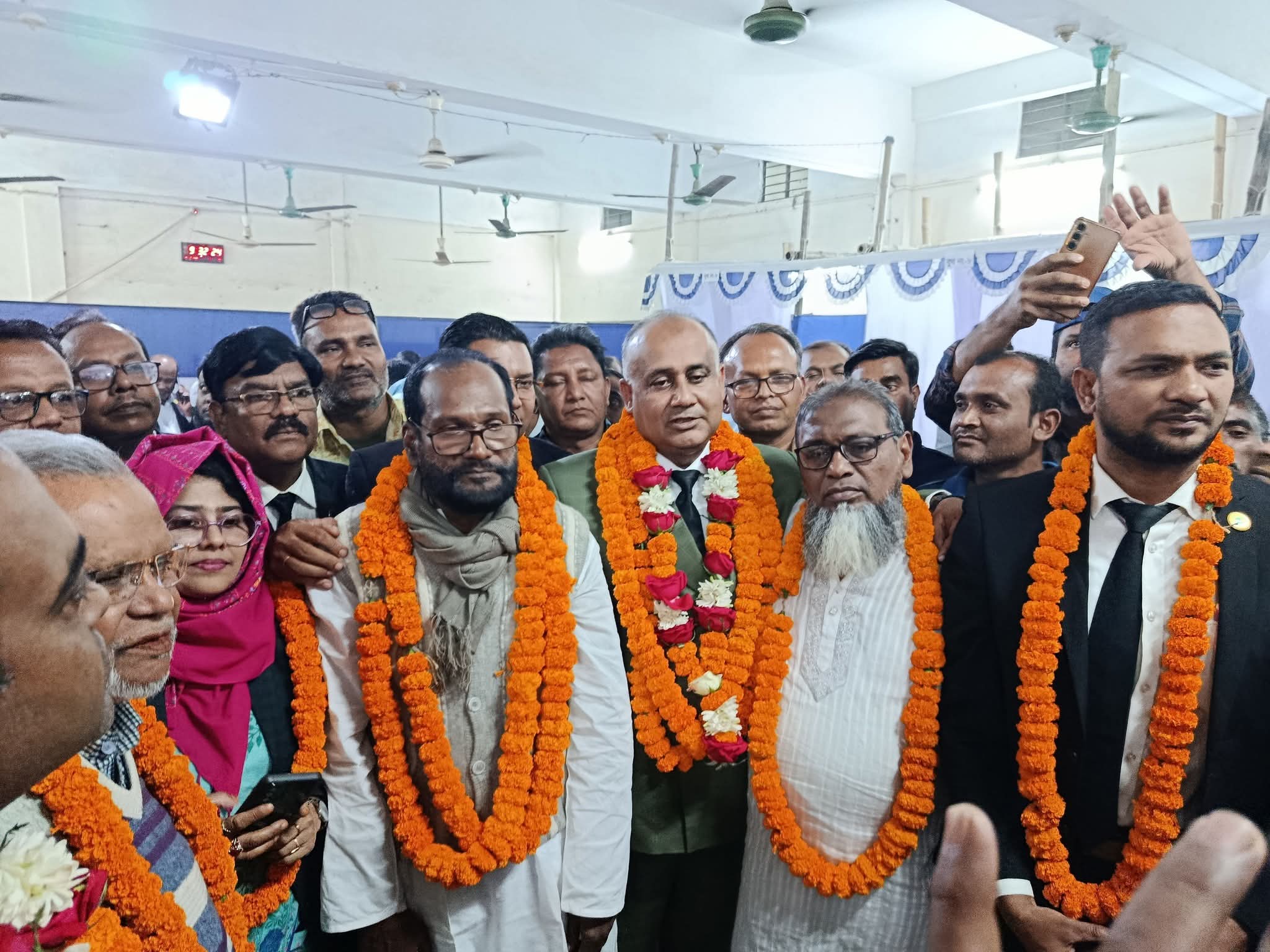 কুষ্টিয়া আইনজীবী সমিতির নির্বাচন || আবু সাঈদ সভাপতি || শাতিল মাহমুদ সাধারণ সম্পাদক ​