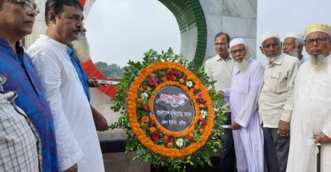 কুষ্টিয়ার বংশীতলায় বিনম্র শ্রদ্ধায় ঐতিহাসিক ‘রণাঙ্গন দিবস’ পালিত